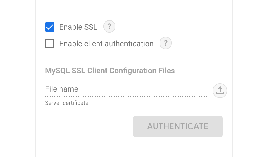 Конфигурация подключения Looker Studio с настройками SSL для ClickHouse Cloud